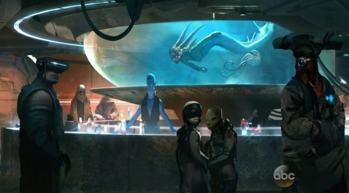 Artwork describing what the Cantina will look and feel like