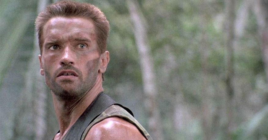 Arnold Schwarzenegger in predator