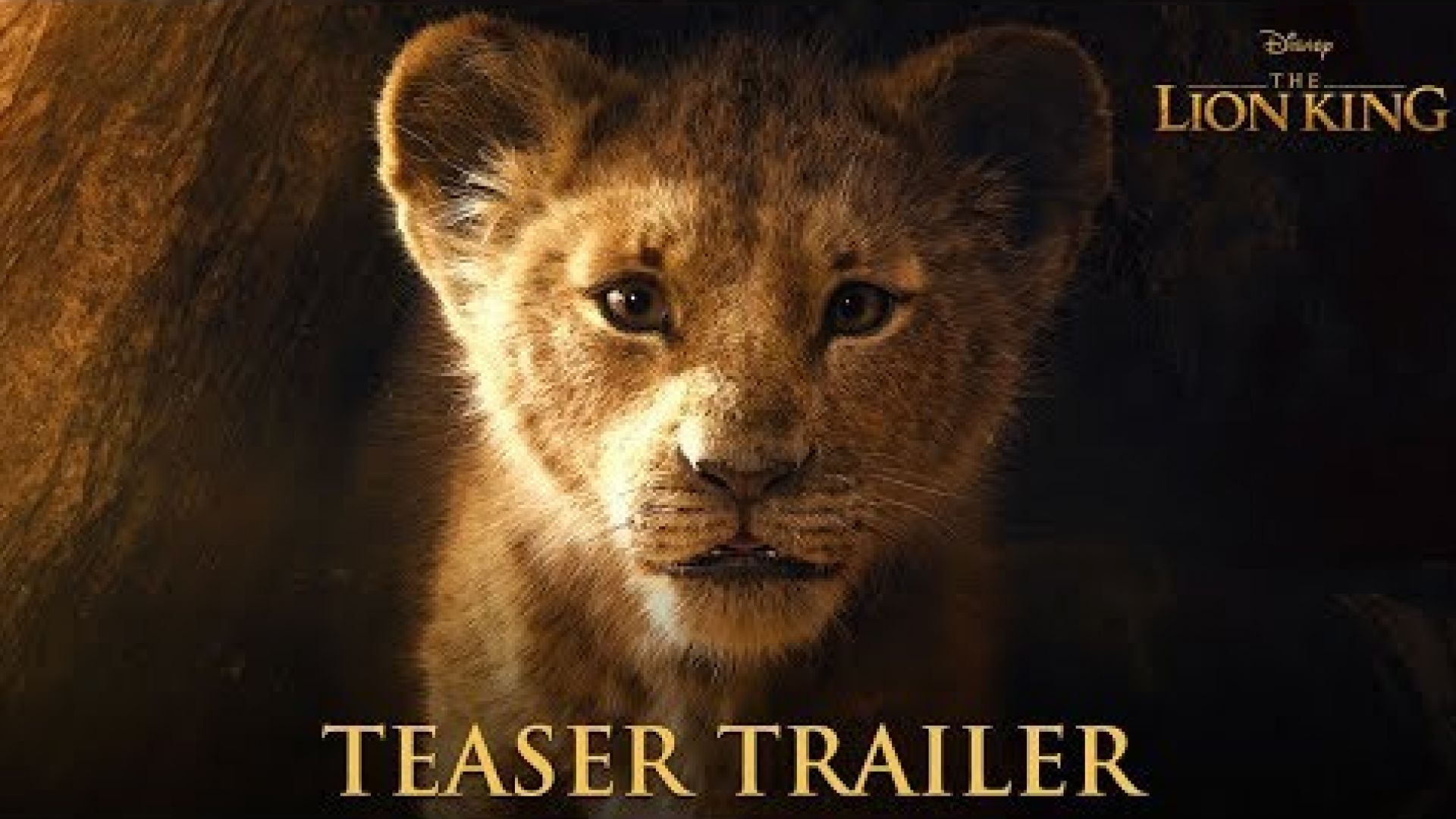 'The Lion King' 2019 Teaser Trailer